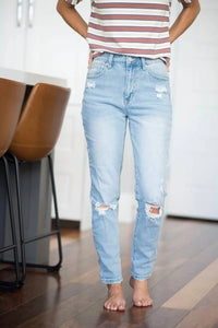 Tea N Rose - Eva Girlfriend Jeans