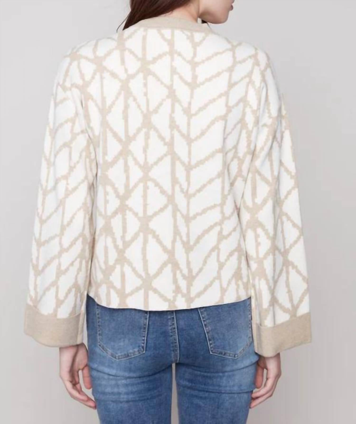 Charlie B - Jacquard Knit Sweater
