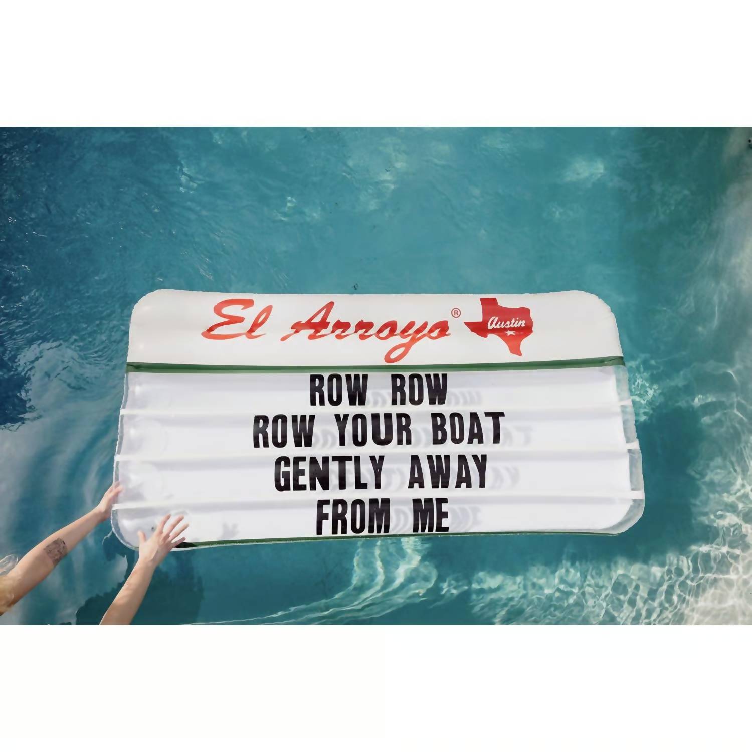 El Arroyo - Row Away Pool Float