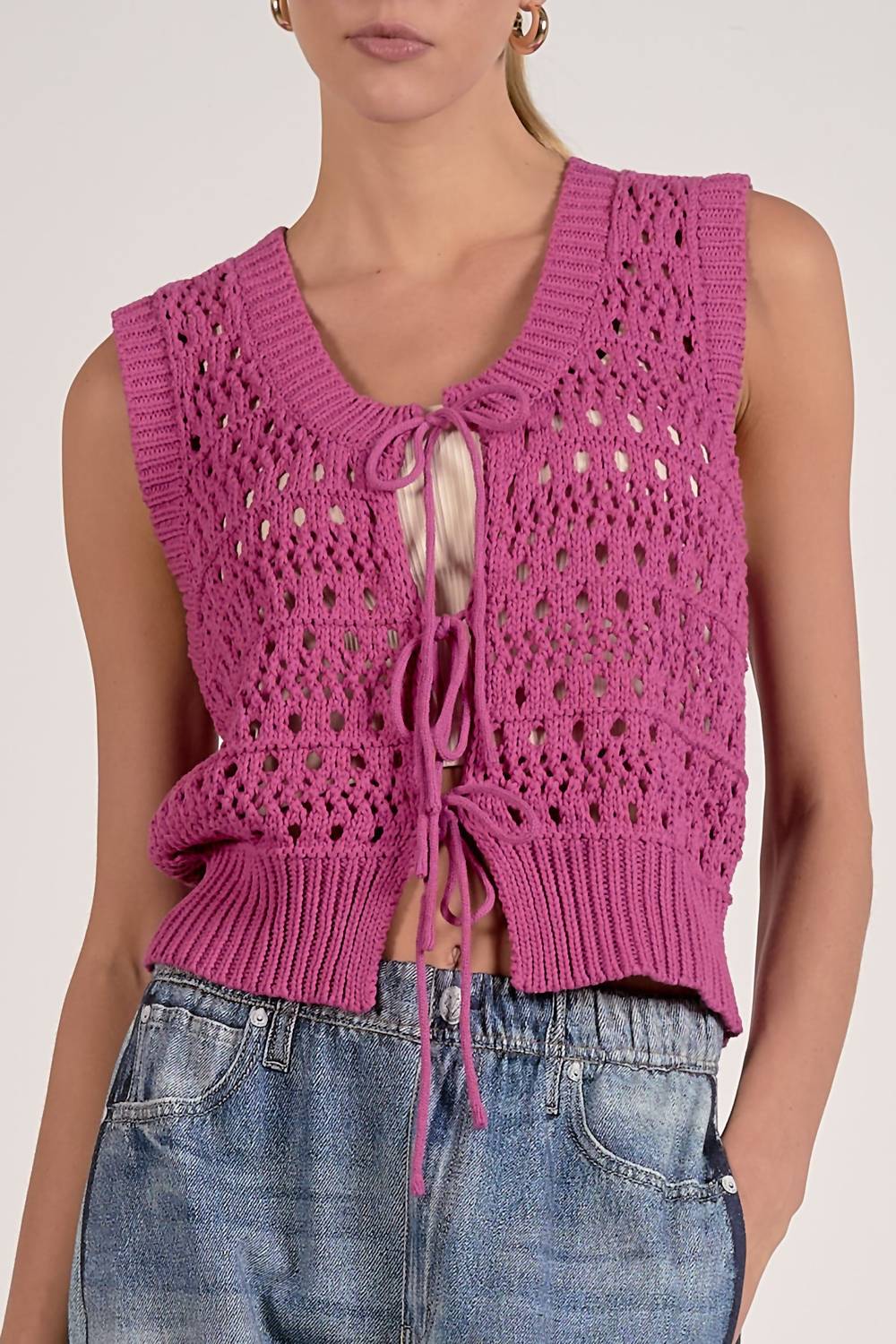 Elan - Lucia Sweater Vest
