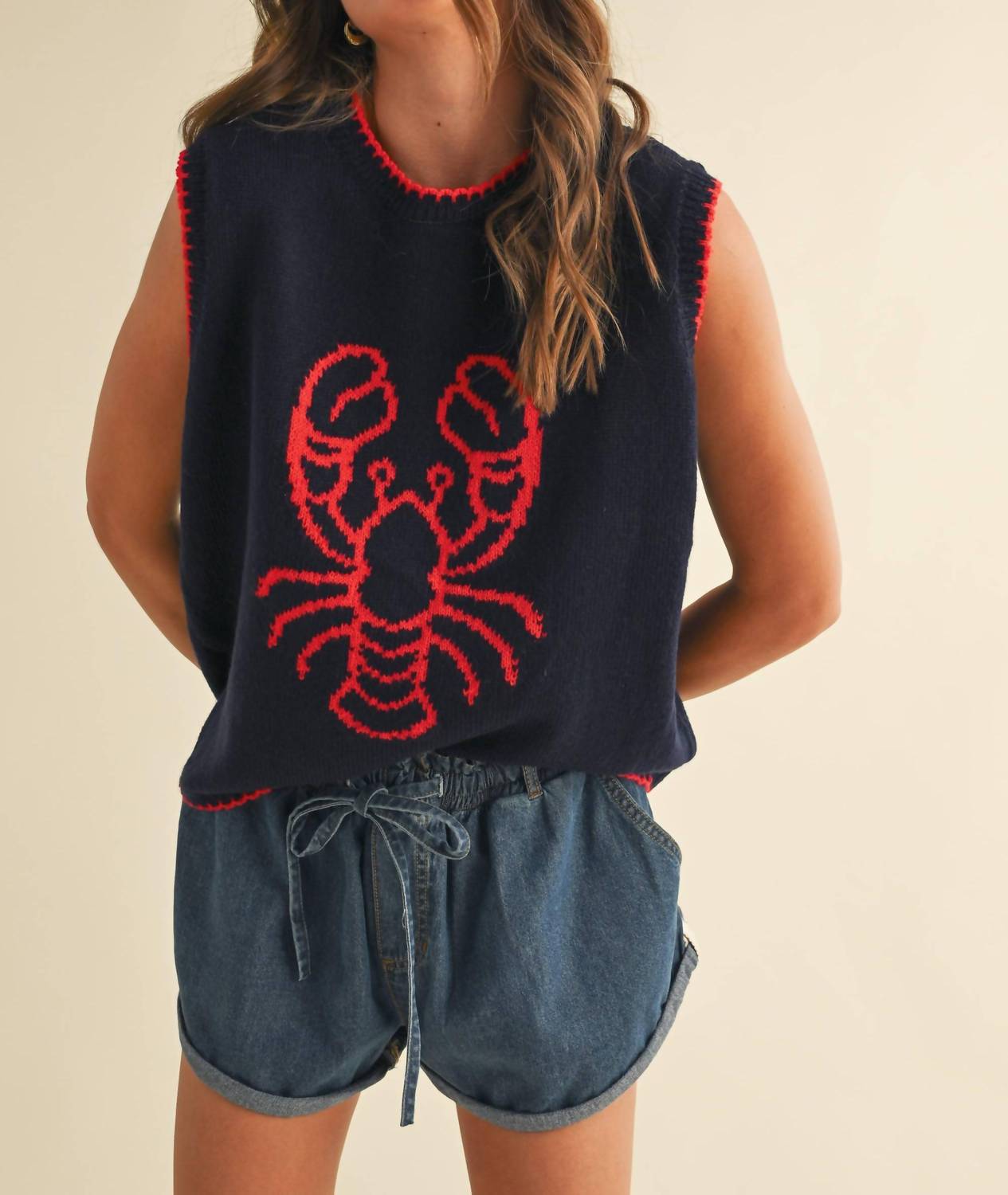 Klesis - Lobster Knit Top