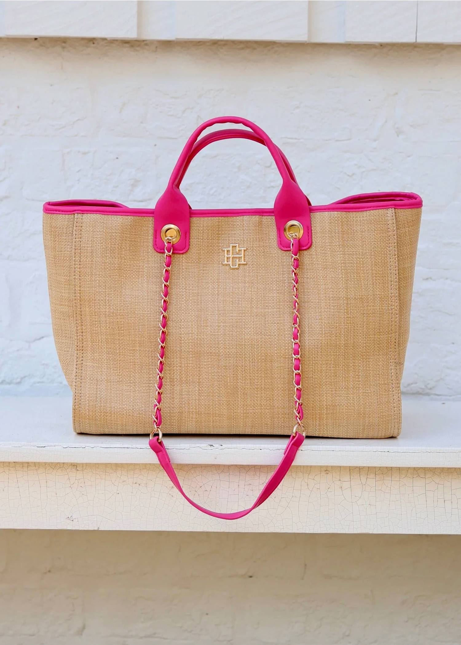 Caroline Hill - Missy Natural Tote Bag