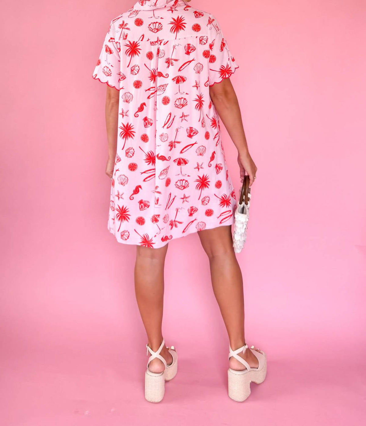 Karlie - Beach Shirt Dress