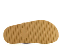 Andrea Women's Double Strap Footbed Sandal in brown - women's sandal - alternate view