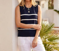 Karen Kane - Stripe Sweater Tank