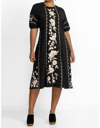 Johnny Was - WOMEN'S SEAMED KNIT DRESS CAMILLE PLUS