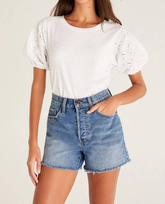 ISABEL EYELET TOP