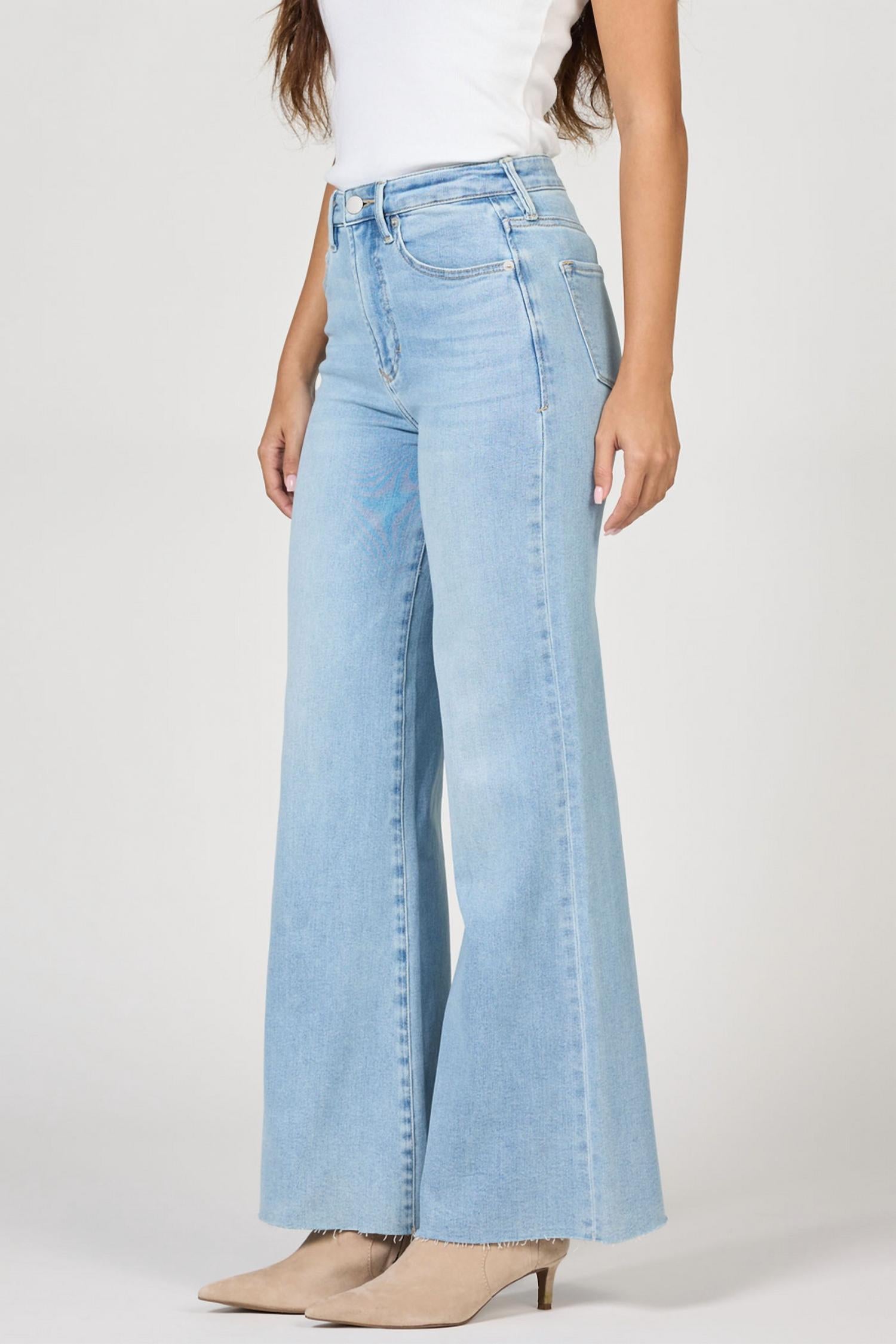 Dear John Denim - Fiona High Rise Wide Leg Jeans