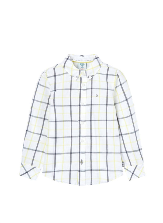 Boboli - Boys' Long Sleeve Linen Shirt