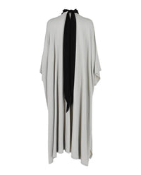 Salvatore Ferragamo - Women's High Neck Kaftan Dress With Sash Inlay