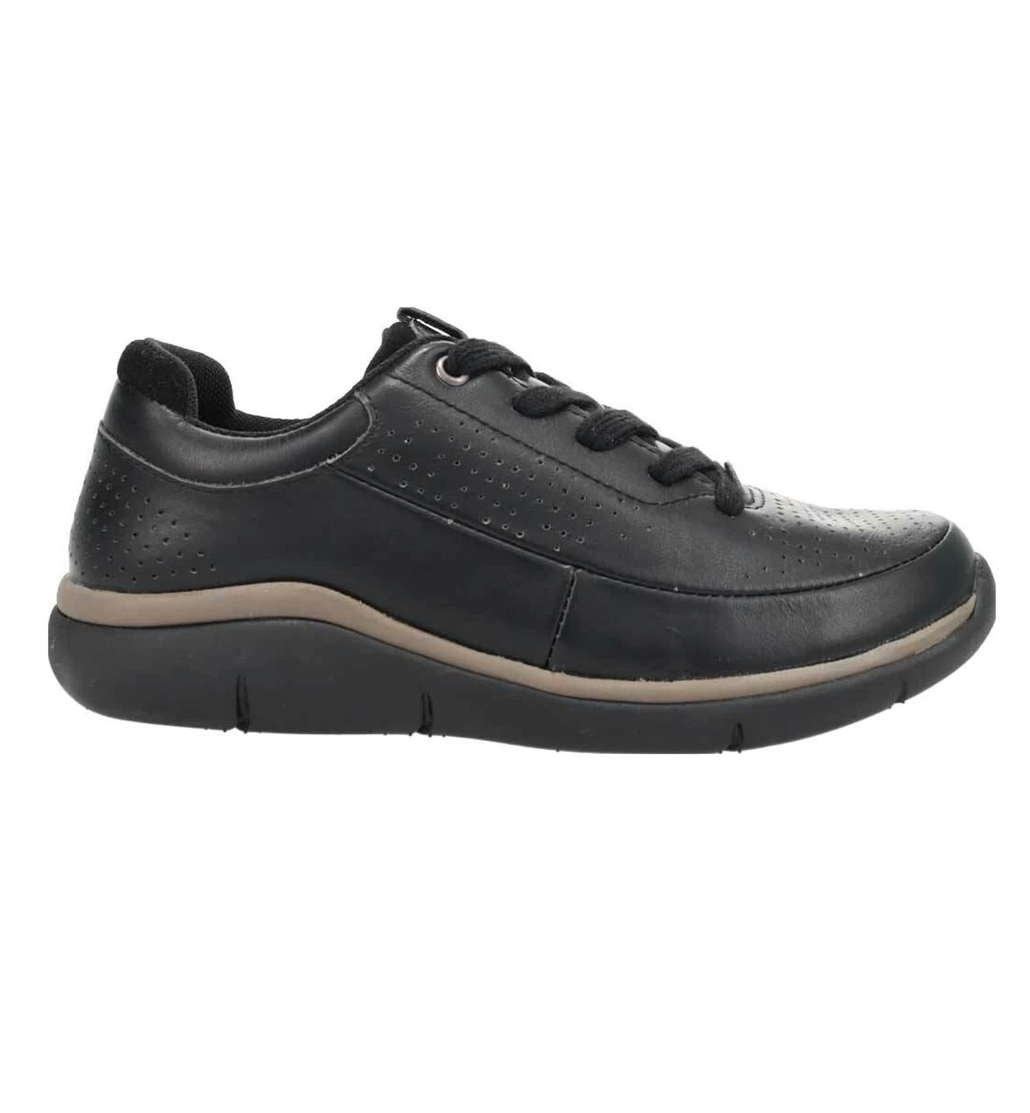 PROPET Women's Sadie Lace Walking Shoes in black - women's sneaker - detail view