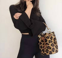 Charlie Leather - Women's Demi Small Bucket Bag
