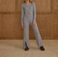 Rylee + Cru - Flare Knit Pant