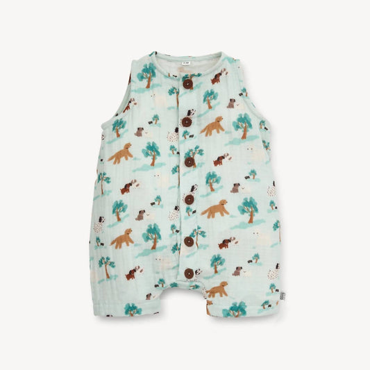 Magnetic Me - Kids' Sleeveless Cotton Coverall