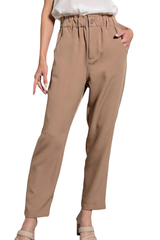 Ee:Some - Straight Leg Dress Pant - PLUS