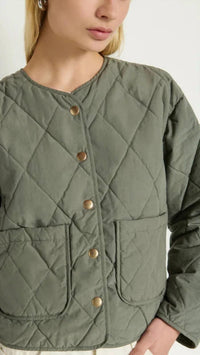 Nation Ltd - Aspen Quilted Jacket