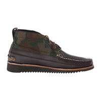 COLE HAAN Men's Pinch Rugged Chukka Fashion Boot in camo canvas - men's boots - detail view
