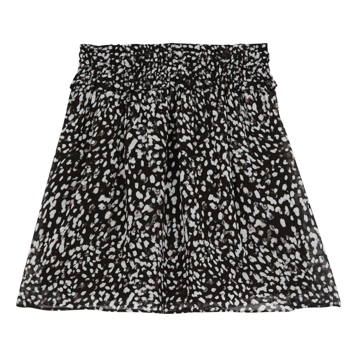 THE KOOPLES Women's Smocked Skirt in multicolor - women's skirt