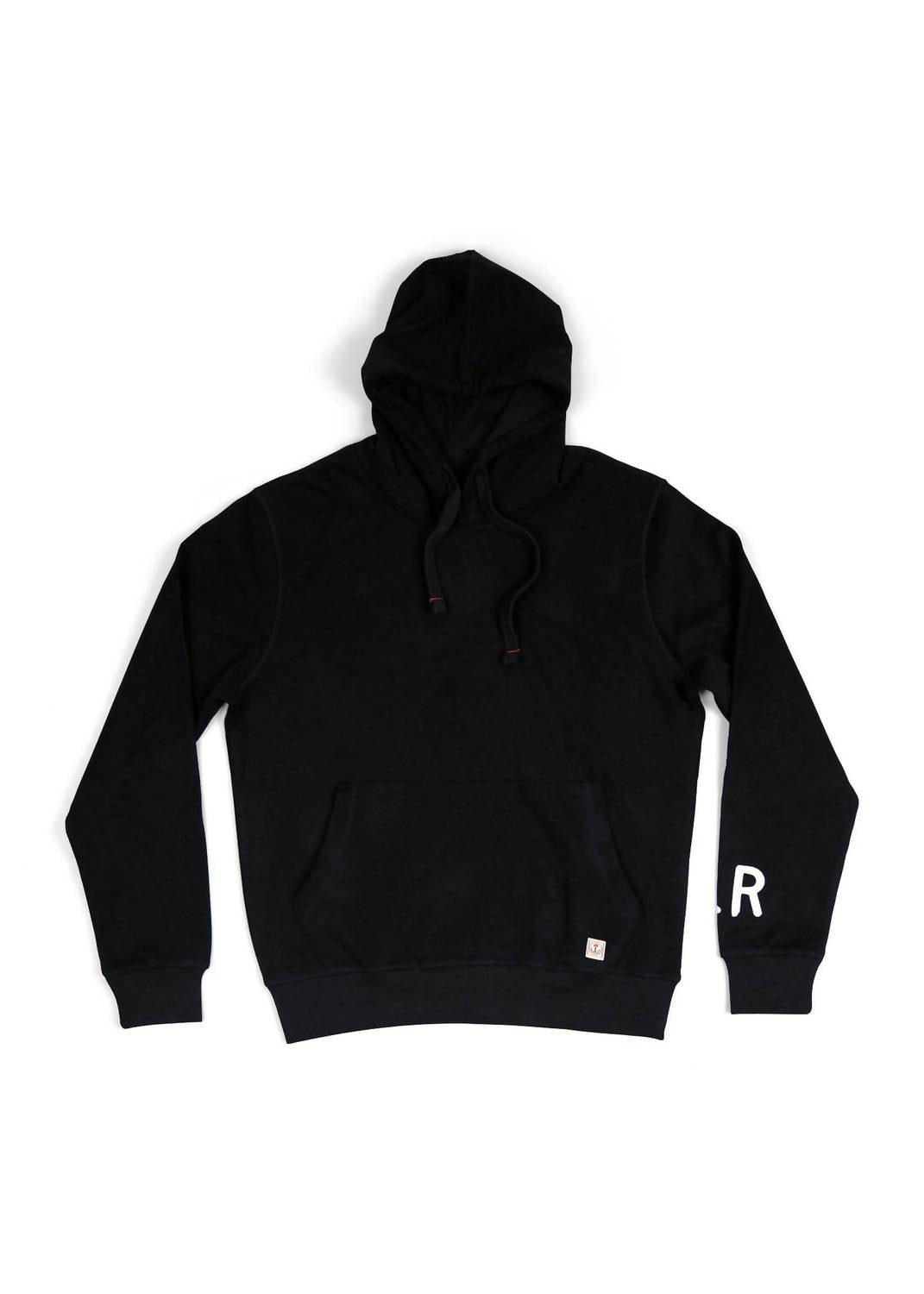 Iron & Resin Men's Don't Let The Bastards Hoodie in black 1 - men's shirt - detail view
