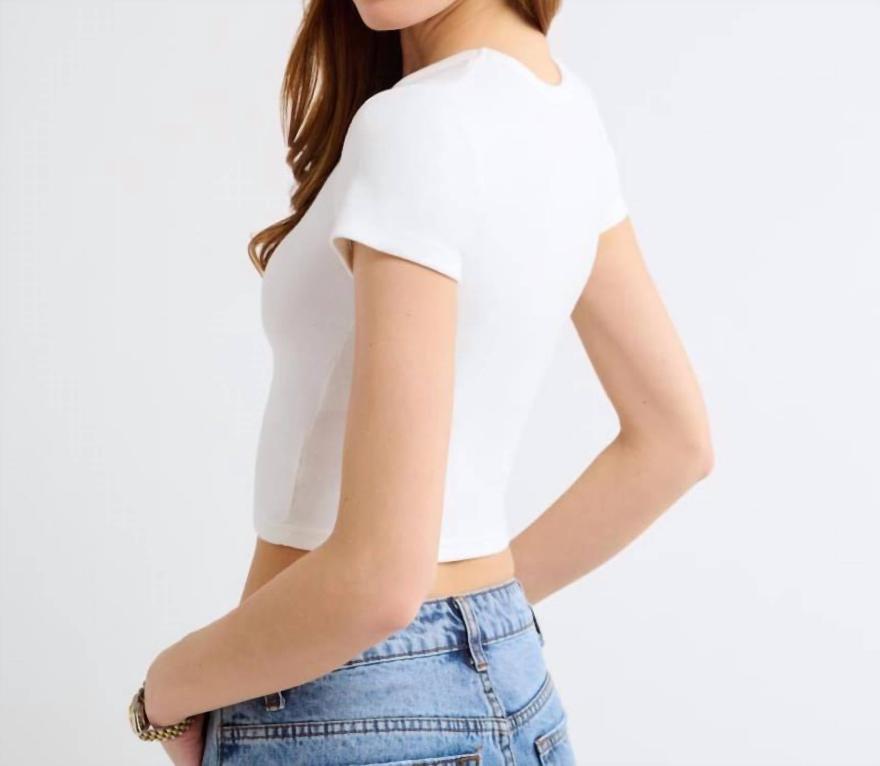 Rumored - Campus Crop Tee