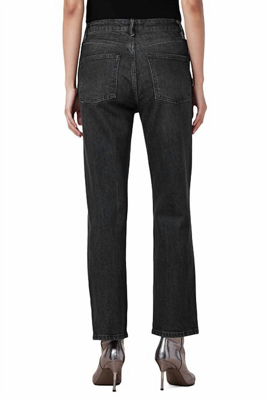 Allsaints - Ida Embroidered Cropped Jeans