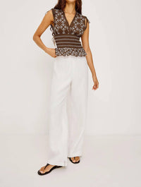 Rails - Rizzo Ruffled V Neck Top