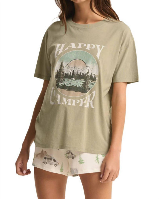 Z Supply - Happy Camper Boyfriend Tee