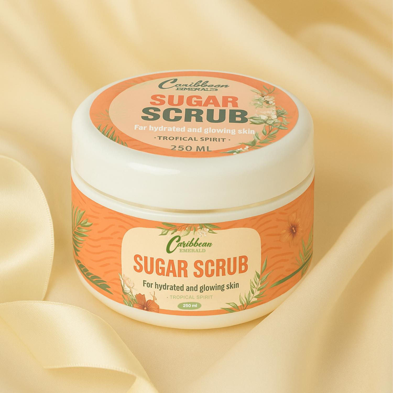 Caribbean Emerald - Tropical Spirit Sugar Scrub