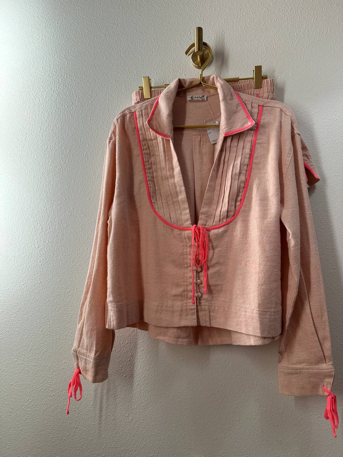 Free People - Women's Close To Home Flannel Pajama Set