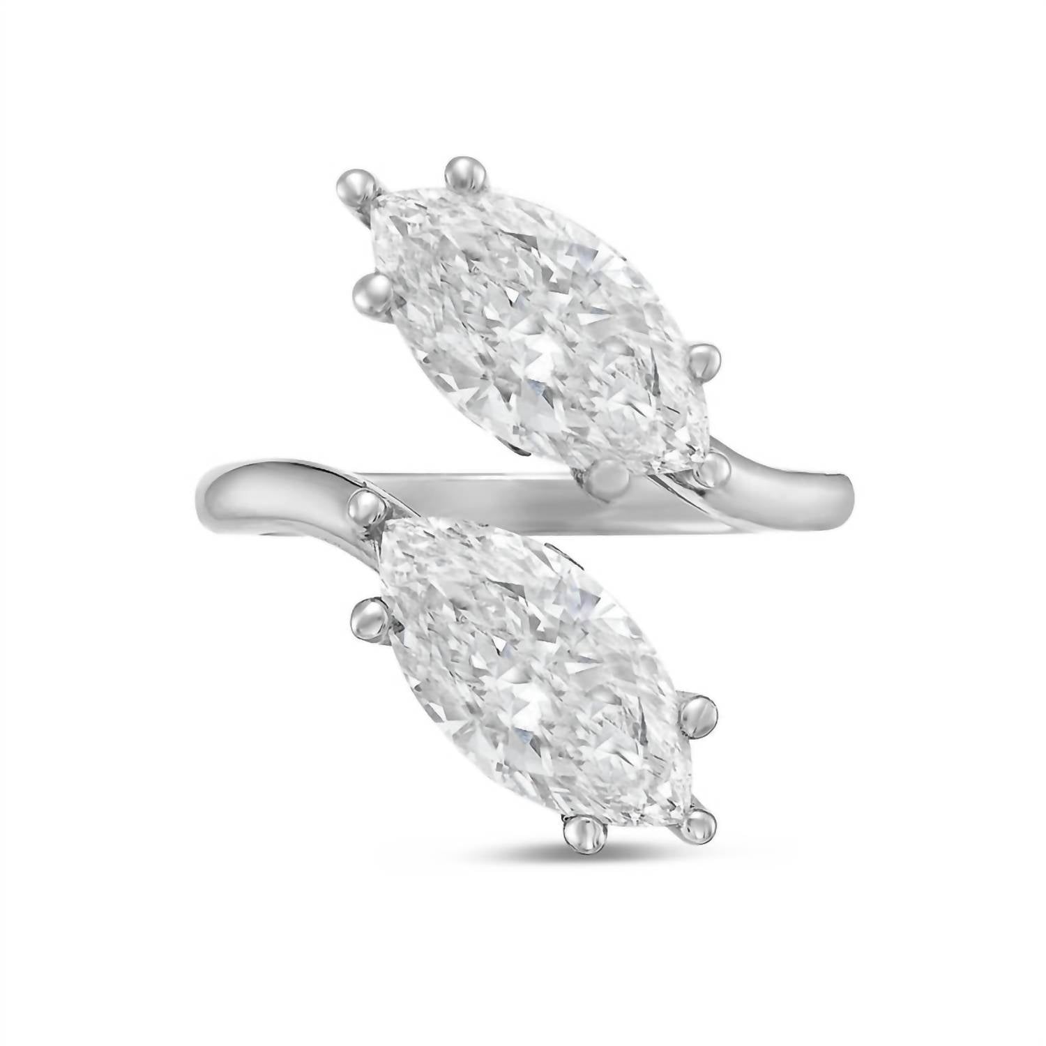 Diana M Jewels - Women's Marquise Lab-Grown Diamond Fashion Ring (12.00 Ct) - Luxe