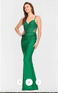 Faviana - Corset Style Long Gown