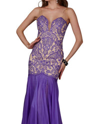 Angela & Alison - Beaded Bodice Prom Dress
