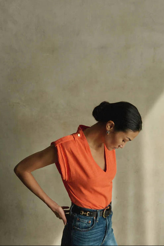 Nation Ltd - Cooper V-neck Tank Top