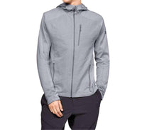 UNDER ARMOUR Coldgear Reactor Exert Hiking Jacket in mod gray - men's jacket