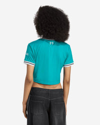 Adidas - Liverpool Football Jacquard V-neck Crop Top