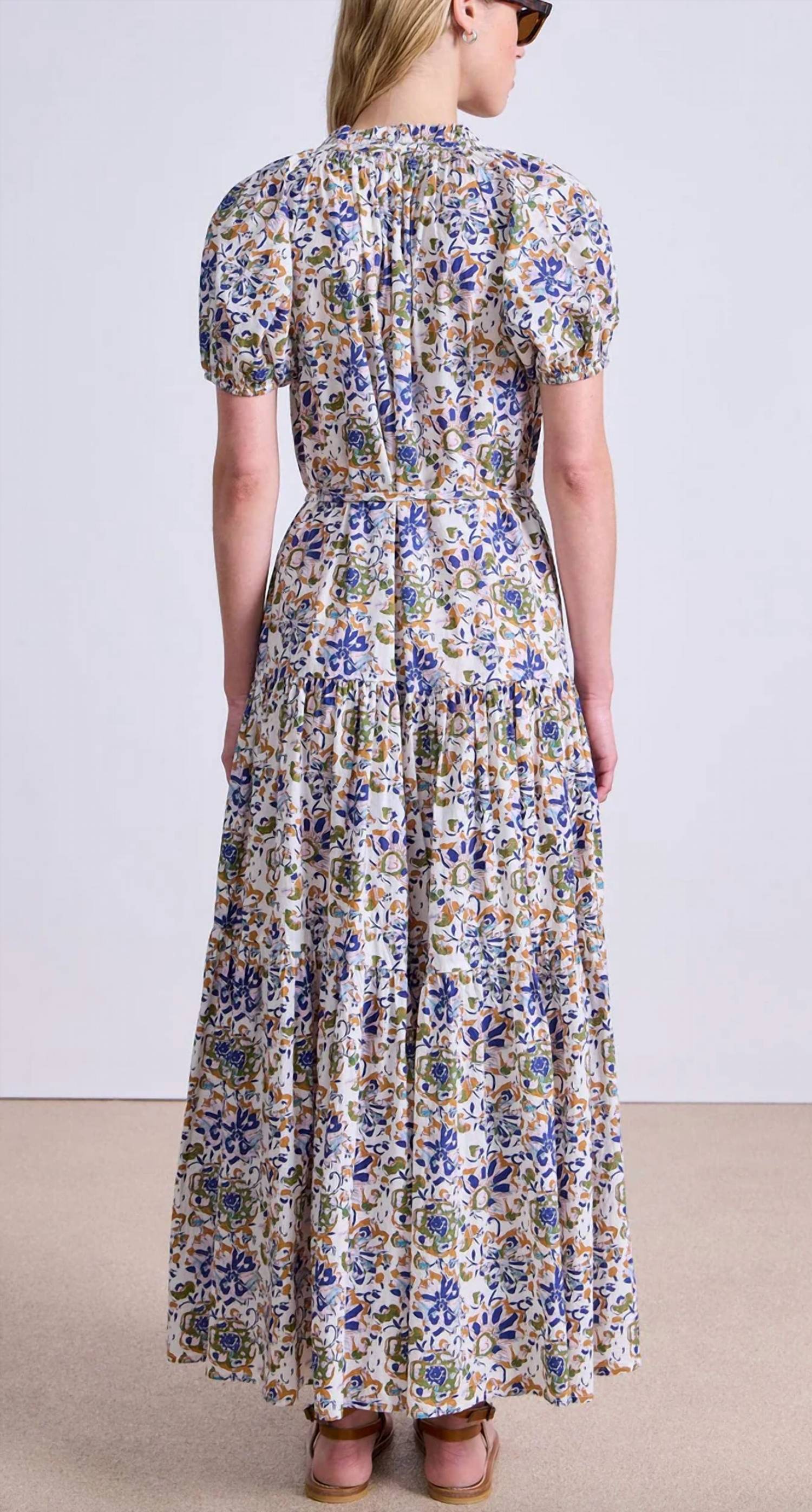 Apiece Apart - Mazza Maxi Batik Floral Dress