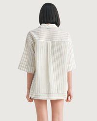 Emory Park - Campbell Stripe Oversized Tunic Top
