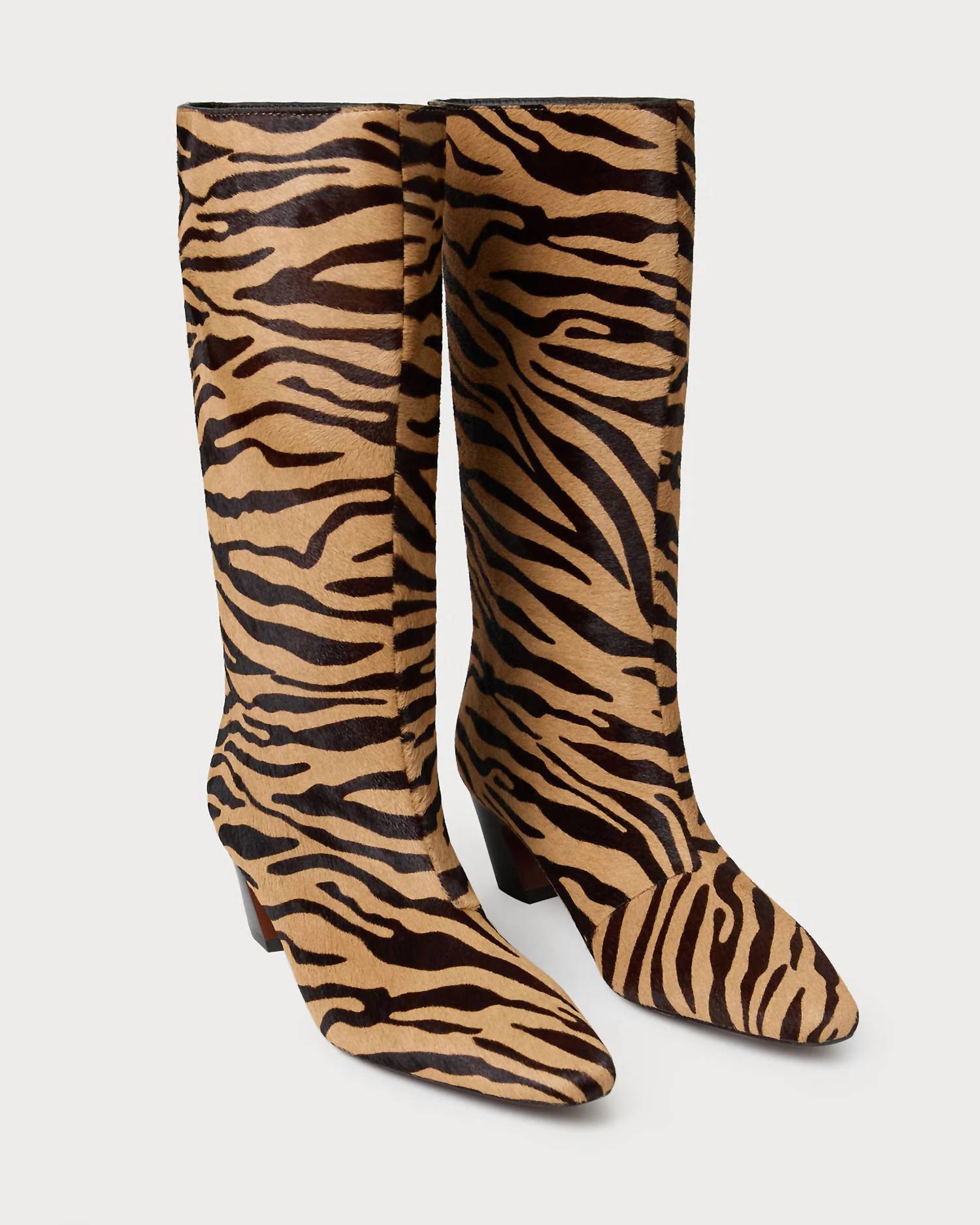 Loeffler Randall - Women's Cleo Zebra Mid-calf Boot