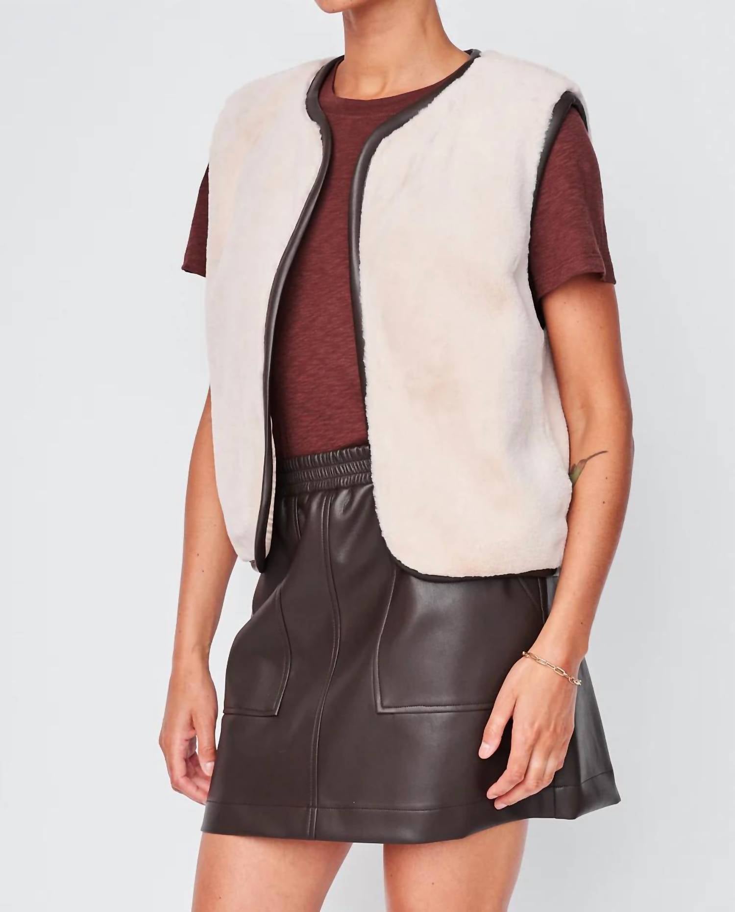 Stateside - Faux Fur Vest
