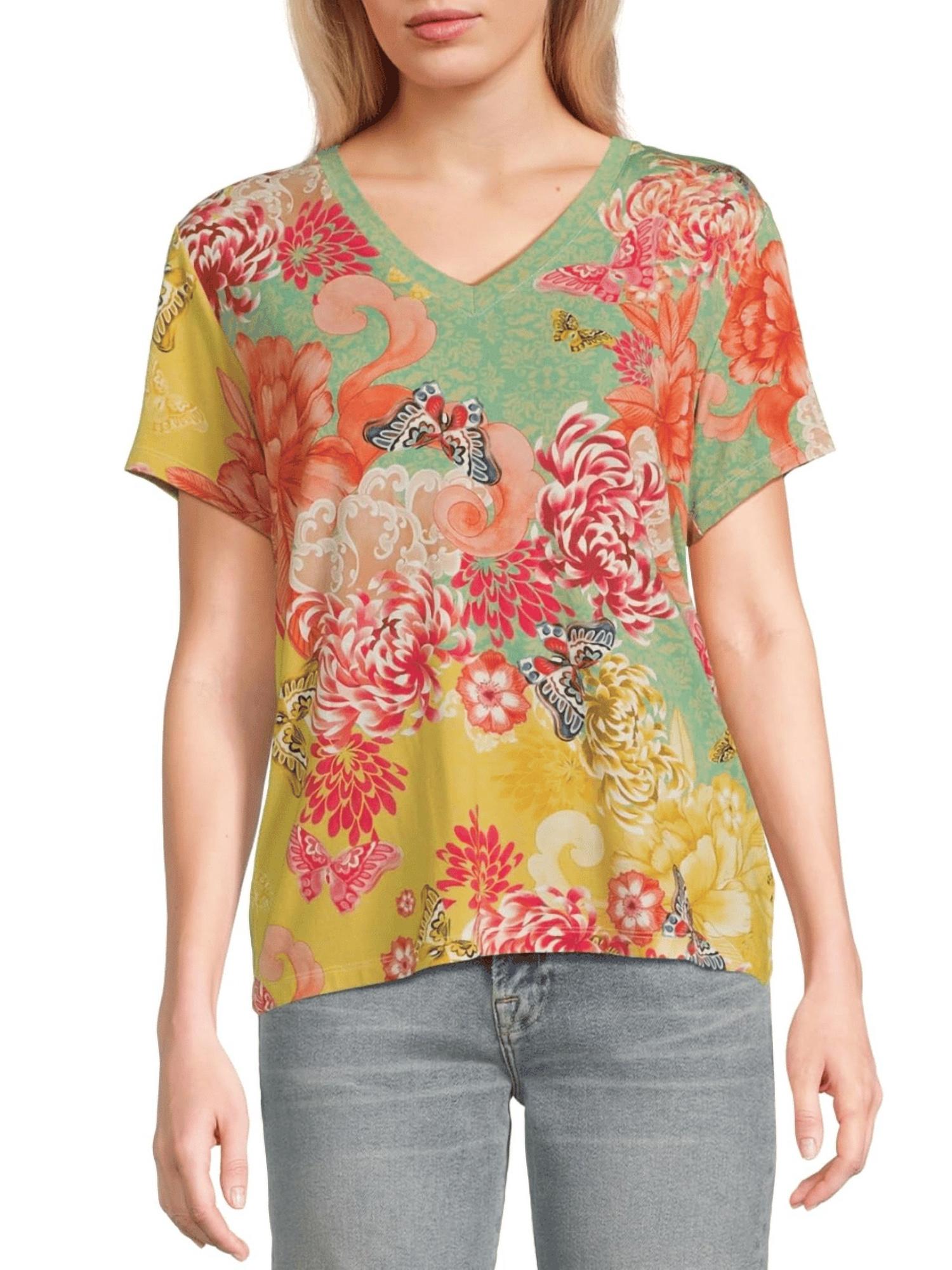 Johnny Was - Janie Short Sleeve Print Tee