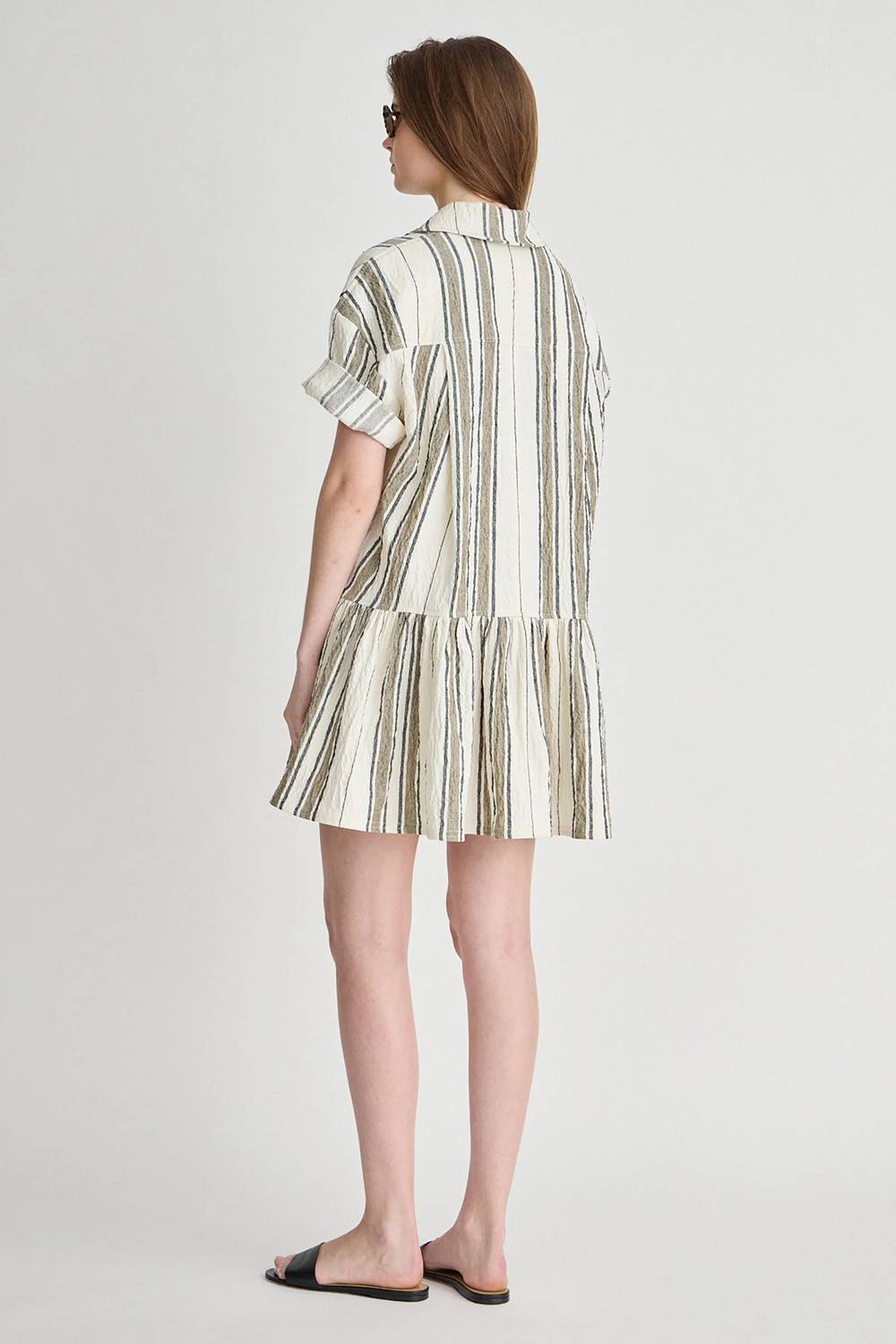 Apiece Apart - Stripe Rowen Mini Dress
