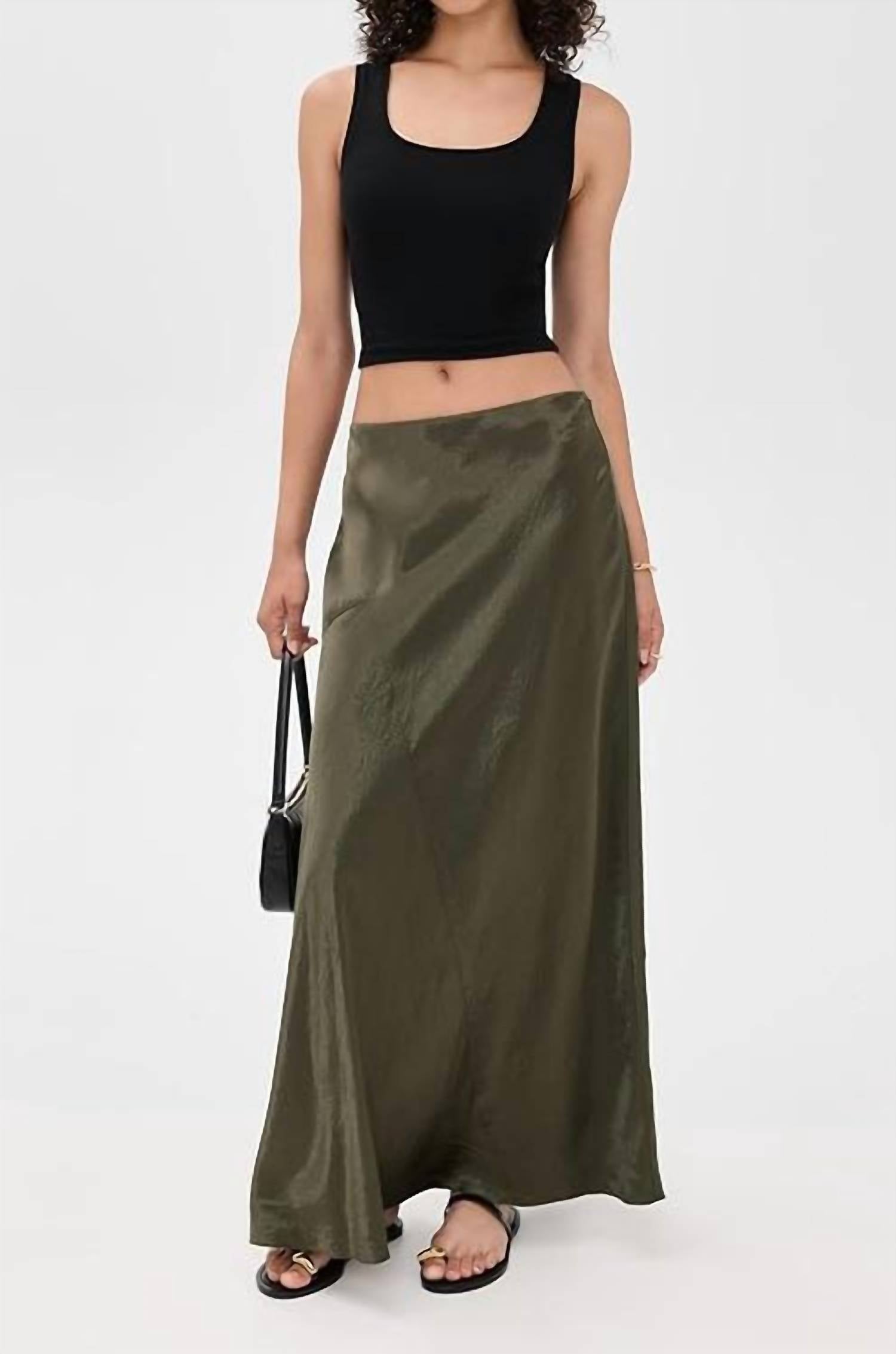 Vince - Panelled Bias Skirt