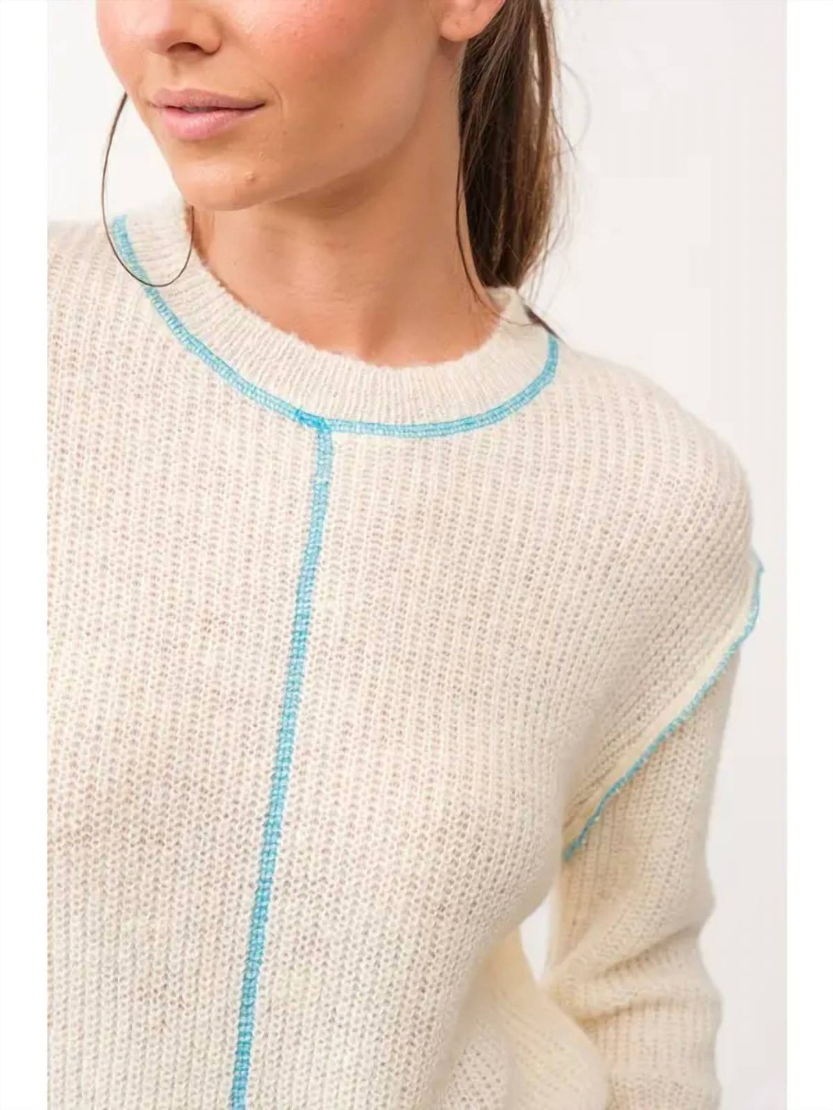 Papermoon - Stella Knit Crop Sweater