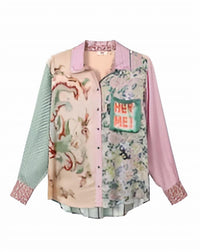 Me369 - Isabel Long Sleeve Button Down Shirt
