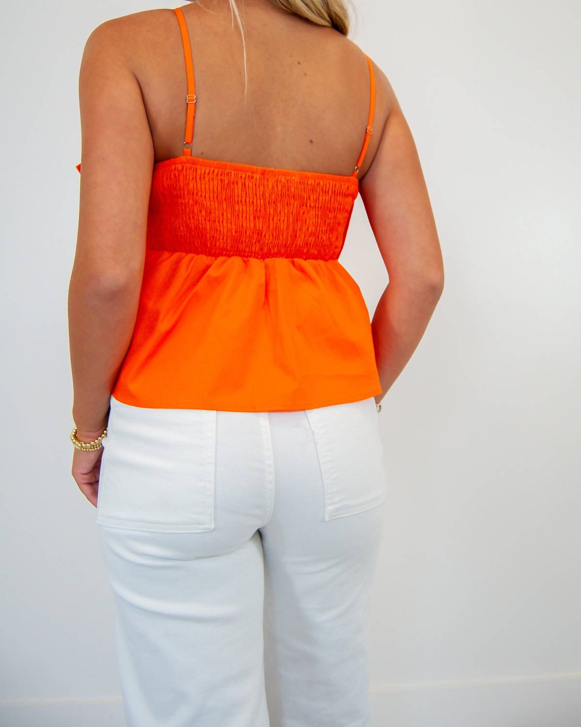 Timing - Front Bow Coquette Top