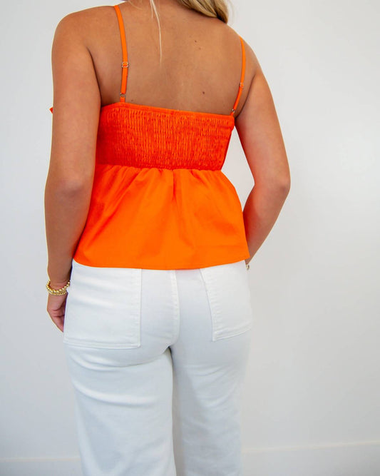 Timing - Front Bow Coquette Top