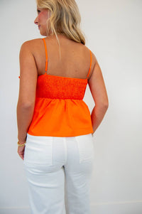 Timing - Front Bow Coquette Top