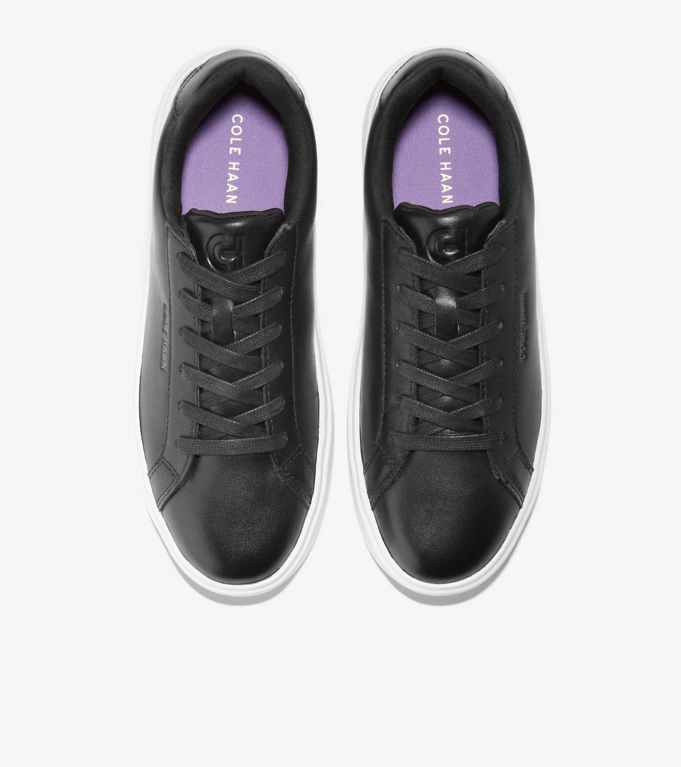 COLE HAAN Women's Grand Crosscourt Daily Sneakers in black white - women's sneaker - view 5
