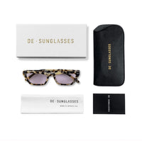De-Sunglasses - Women's Beverly Leopard Sunglasses