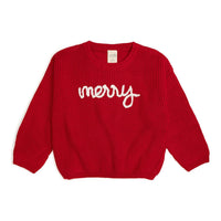 Sweet Wink - Kid's Merry Yarn Knit Sweater